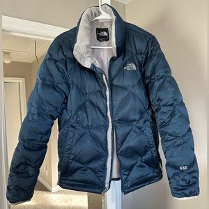 The North Face 550 Jacket Style AL1S Blue Large Womens